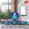 Impex Hyro Storage Water Heater | 6 L | Red & White