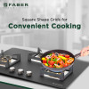 Faber HOB BELLA HT 753 BR AI FFD Automatic Hob | 3 Burner | Glass Top | Black Faber HOB BELLA HT 753 BR AI FFD Automatic Hob | 3 Burner | Glass Top | Black