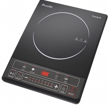 Preethi Trendy Plus 116 Induction Cooktop | 1600 W | Black Preethi Trendy Plus 116 Induction Cooktop | 1600 W | Black