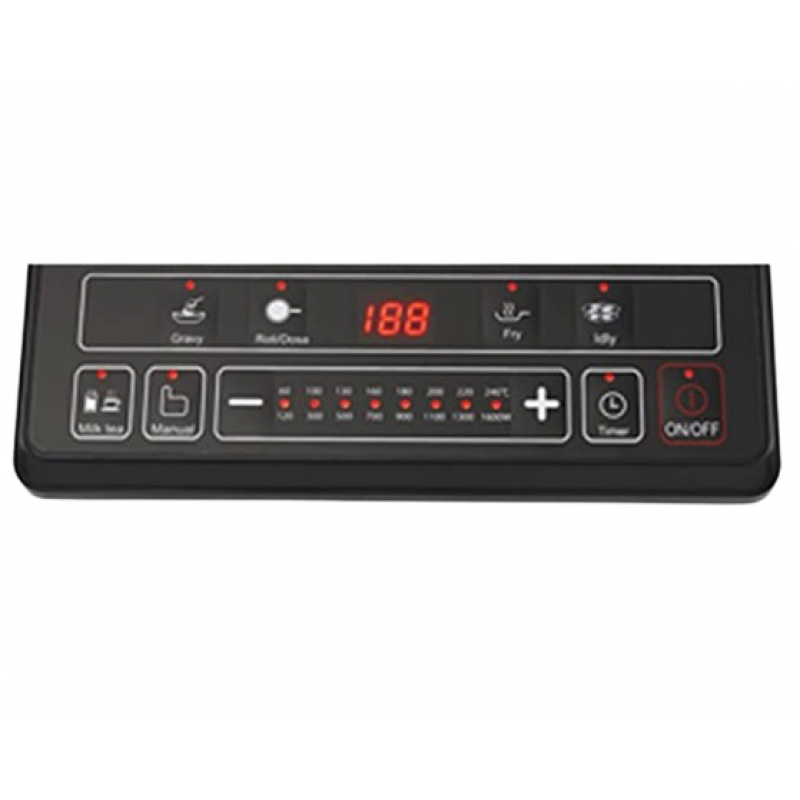 Preethi Trendy Plus 116 Induction Cooktop | 1600 W | Black Preethi Trendy Plus 116 Induction Cooktop | 1600 W | Black