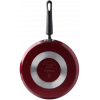 Blueberry’s Premium Nonstick Kadai Tawa Fry Pan Combo | Kitchen Cookware Set Combo with Glass Lid | Red