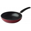 Blueberry’s Premium Nonstick Kadai Tawa Fry Pan Combo | Kitchen Cookware Set Combo with Glass Lid | Red