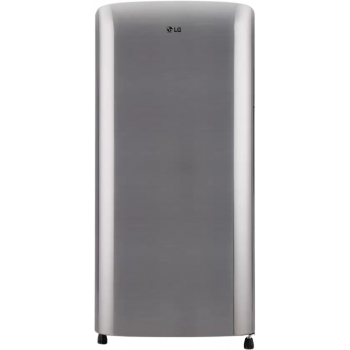 LG Direct Cool Single Door Refrigerator | 185 L | 3 Star | Shiny Steel | GL-B201APZD