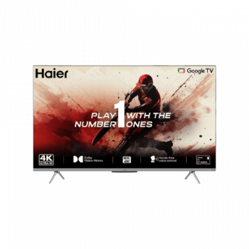 Haier 4K Smart Google TV | 140cm(55 Inch) | With Hands Free Voice Control | 55P7GT