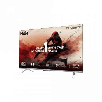 Haier 4K Smart Google TV | 140cm(55 Inch) | With Hands Free Voice Control | 55P7GT