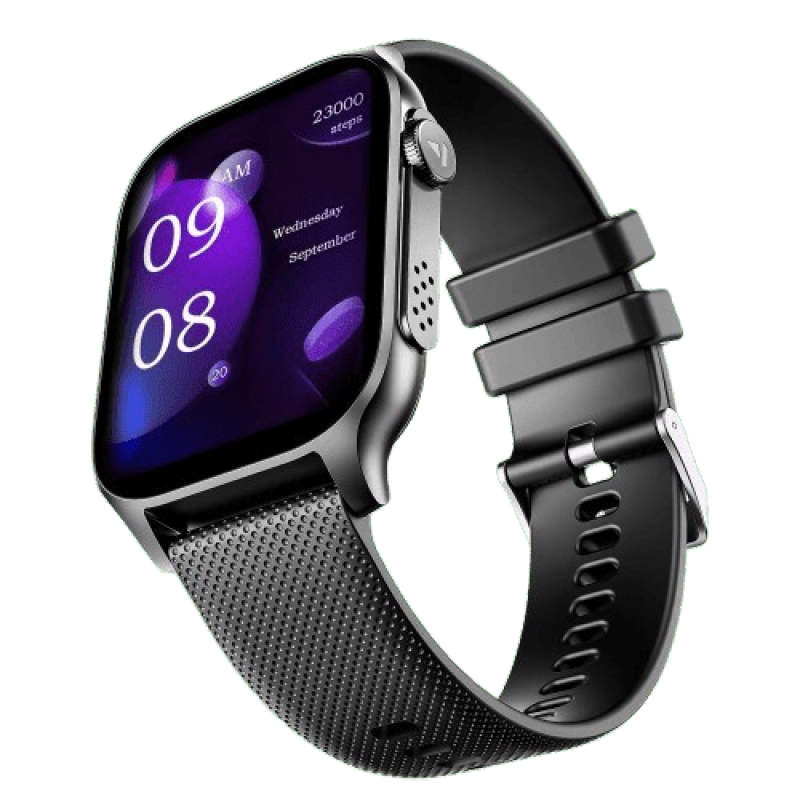 boAt Ultima Ember Smartwatch | AMOLED Display | Functional Crown | Bold Black