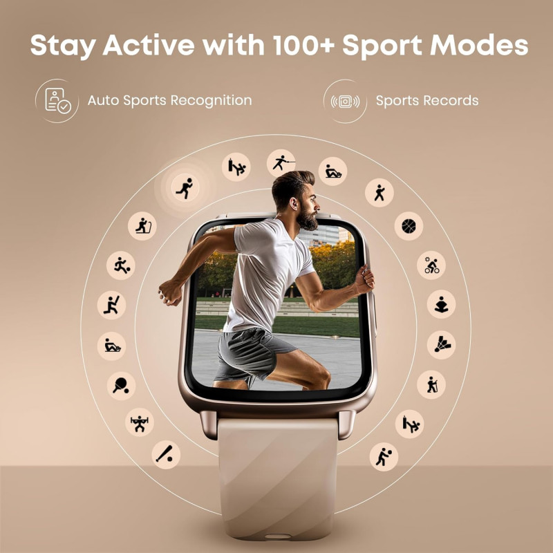 Fastrack Volt S1 Smart Watch | 1.83" Display | Silicone Strap | BT Calling | Blue Fastrack Volt S1 Smart Watch | 1.83" Display | Silicone Strap | BT Calling | Blue