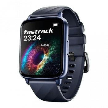 Fastrack Volt S1 Smart Watch | 1.83" Display | Silicone Strap | BT Calling | Blue