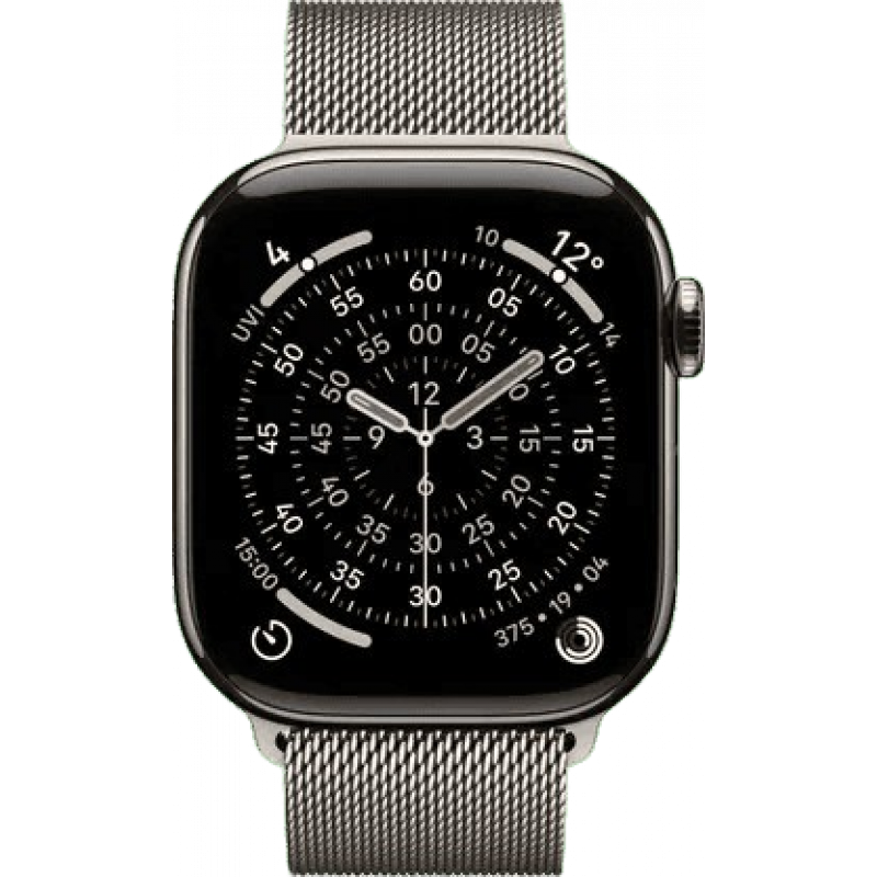 Apple Watch Series 11 | GPS + Cellular | 42mm | Natural Titanium Case Natural Milanese Loop | MF8P4HN/A Apple Watch Series 11 | GPS + Cellular | 42mm | Natural Titanium Case Natural Milanese Loop | MF8P4HN/A