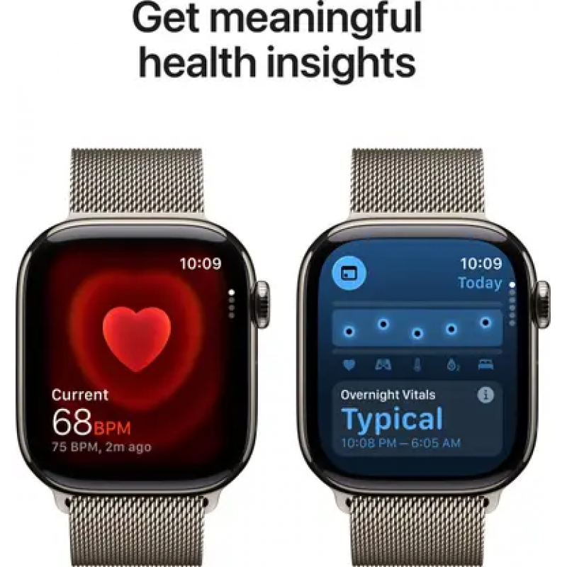 Apple Watch Series 11 | GPS + Cellular | 42mm | Natural Titanium Case Natural Milanese Loop | MF8P4HN/A Apple Watch Series 11 | GPS + Cellular | 42mm | Natural Titanium Case Natural Milanese Loop | MF8P4HN/A