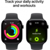 Apple Watch Series 11 | GPS + Cellular | 46mm | Black Aluminium Case Black Sport Band | M/L | Black Strap | MFC44HN/A Apple Watch Series 11 | GPS + Cellular | 46mm | Black Aluminium Case Black Sport Band | M/L | Black Strap | MFC44HN/A