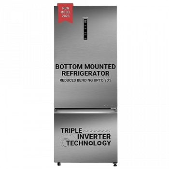 Haier Frost Free Double Door Bottom Mount Convertible Refrigerator | Magic Convertible Inverter | 2 Star | 445 L | HRB-4952BIS-P