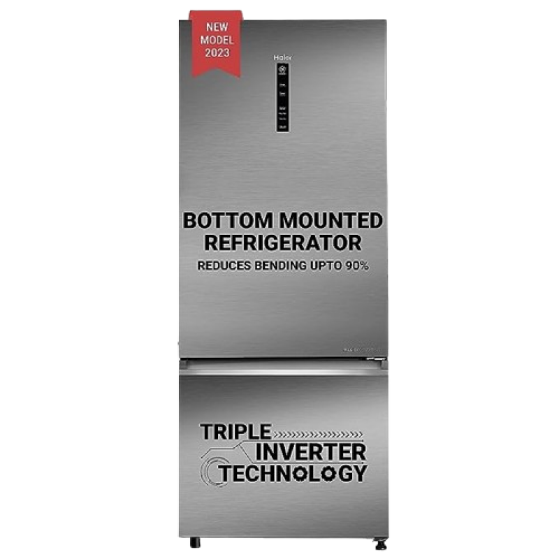 Haier Frost Free Double Door Bottom Mount Convertible Refrigerator | Magic Convertible Inverter | 2 Star | 445 L | HRB-4952BIS-P Haier Frost Free Double Door Bottom Mount Convertible Refrigerator | Magic Convertible Inverter | 2 Star | 445 L | HRB-4952BIS-P