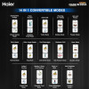 Haier Frost Free Double Door Bottom Mount Convertible Refrigerator | Magic Convertible Inverter | 2 Star | 445 L | HRB-4952BIS-P Haier Frost Free Double Door Bottom Mount Convertible Refrigerator | Magic Convertible Inverter | 2 Star | 445 L | HRB-4952BIS-P