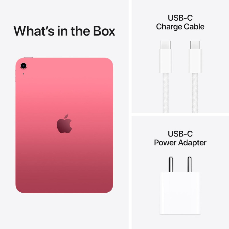 Apple iPad A16 | 128 GB | Wi-Fi Only | Pink | MD4E4HN/A Apple iPad A16 | 128 GB | Wi-Fi Only | Pink | MD4E4HN/A